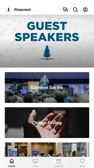 Capturas de pantalla de Pinecrest Baptist Church