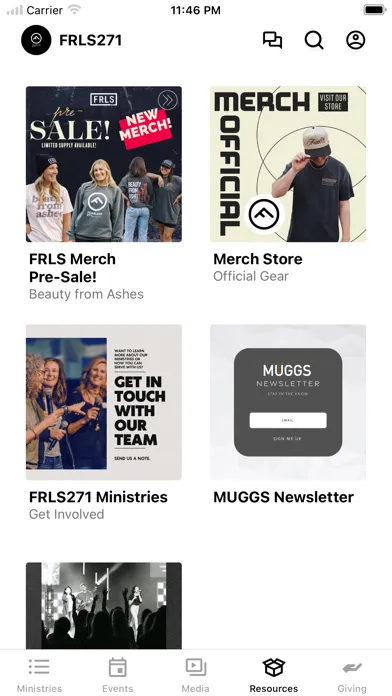 Capturas de tela do Fearless271 Ministries, Inc.