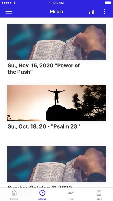 ภาพหน้าจอของ Outreach Community Church IL