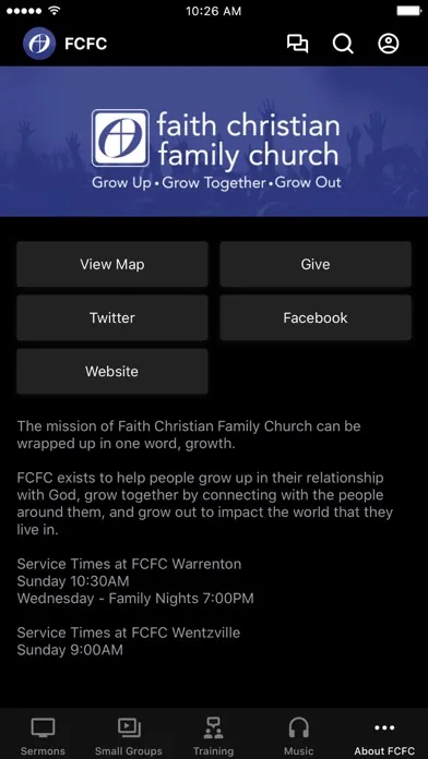 Faith Christian Family Church Ekran Görüntüleri