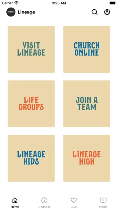 Capturas de tela do Lineage Church FL
