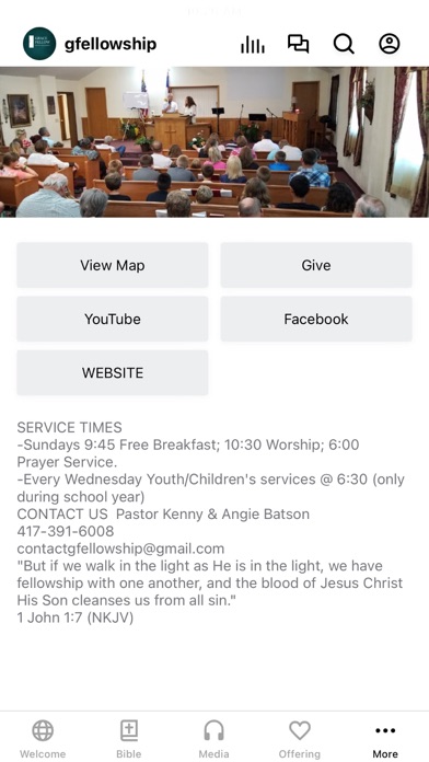 Grace Fellowship El Dorado 스크린샷