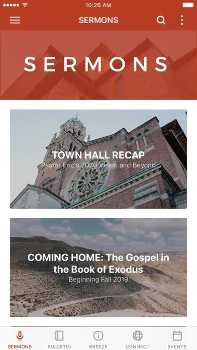 ภาพหน้าจอของ First Pres Church of Tacoma