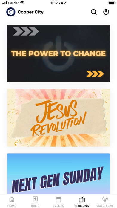 Screenshot di Cooper City Church of God App