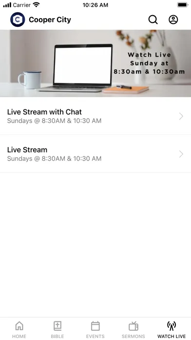 Cooper City Church of God App سکرین شاٹس