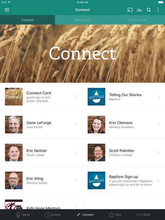 Midland Free Methodist iPad  Screenshots