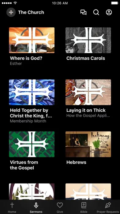 The Church in DeKalb App Screenshots