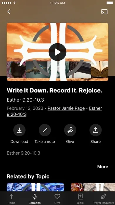 The Church in DeKalb App Screenshots