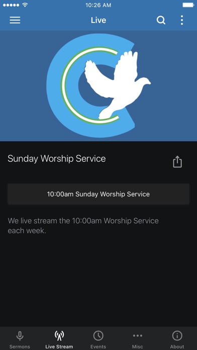 Screenshot di Cornerstone Church Oxford