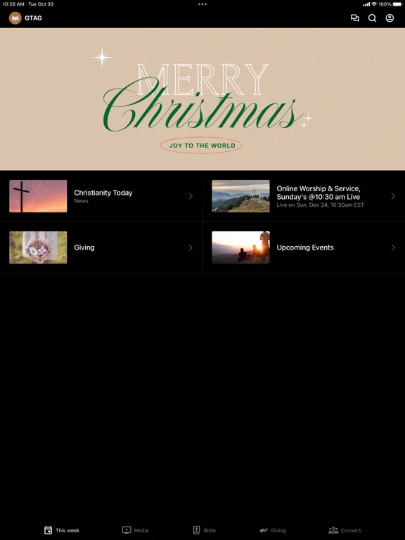 صور Glad Tidings Hancock iPad 
