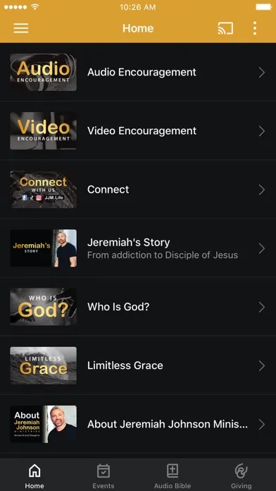 Jeremiah Johnson Ministries Screenshots