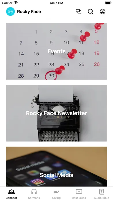 Capturas de pantalla de Rocky Face Baptist Church