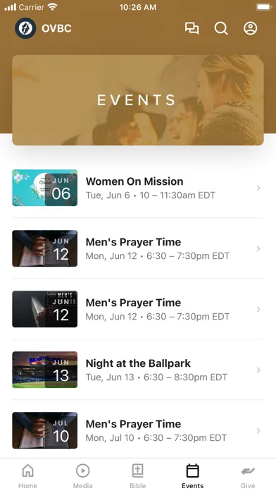 Capturas de pantalla de Oak View Baptist Church