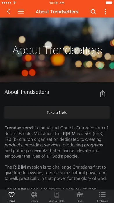 Trendsetters Virtual Church スクリーンショット