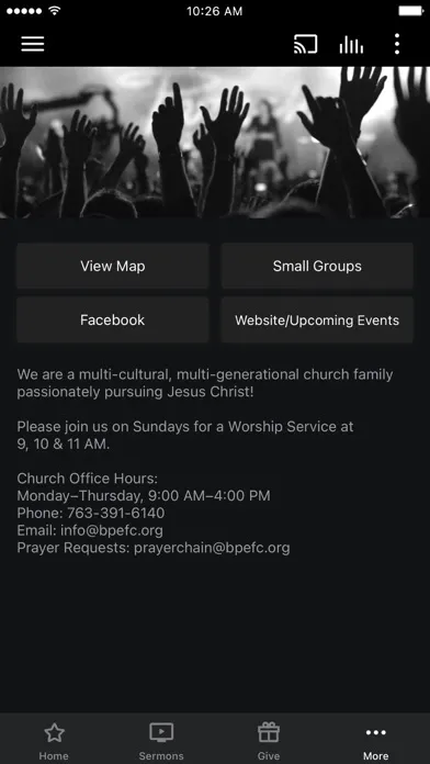 Tangkapan skrin REVIVE CHURCH - TWIN CITIES