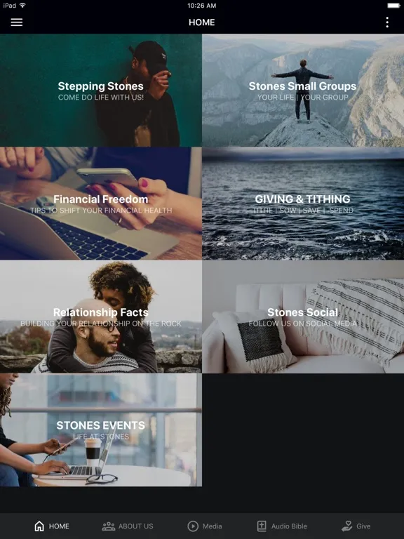 Capturas de pantalla de CLC/STONES CHURCH iPad 
