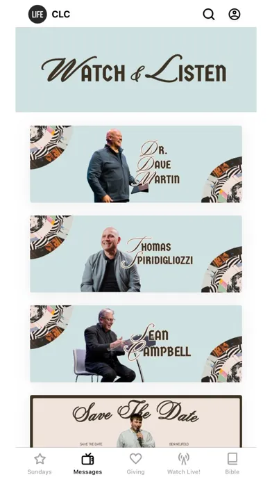 Captures d'écran de Calgary Life Church