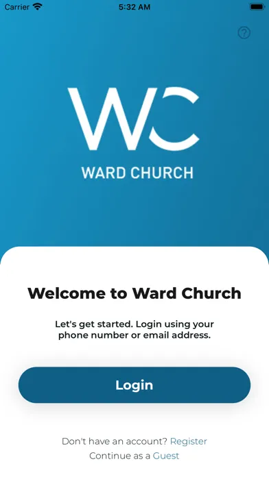 Ảnh chụp màn hình của Ward Church
