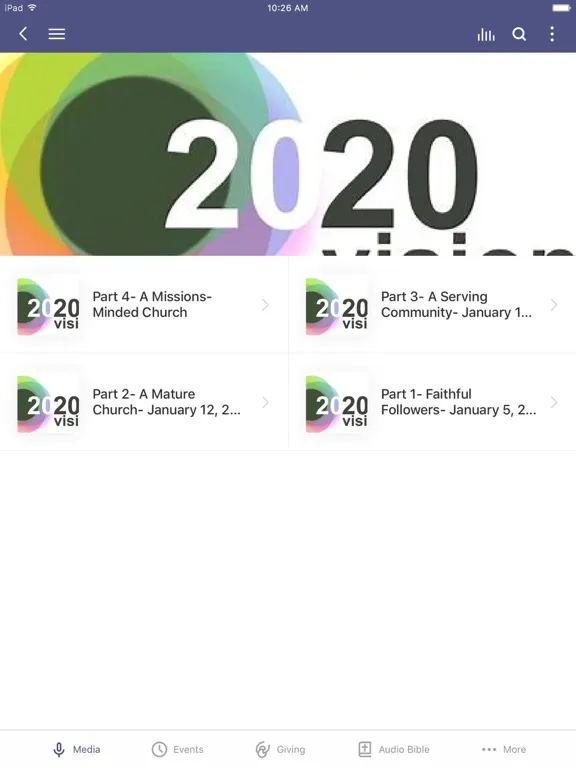 Screenshot di Parsons Primitive iPad 