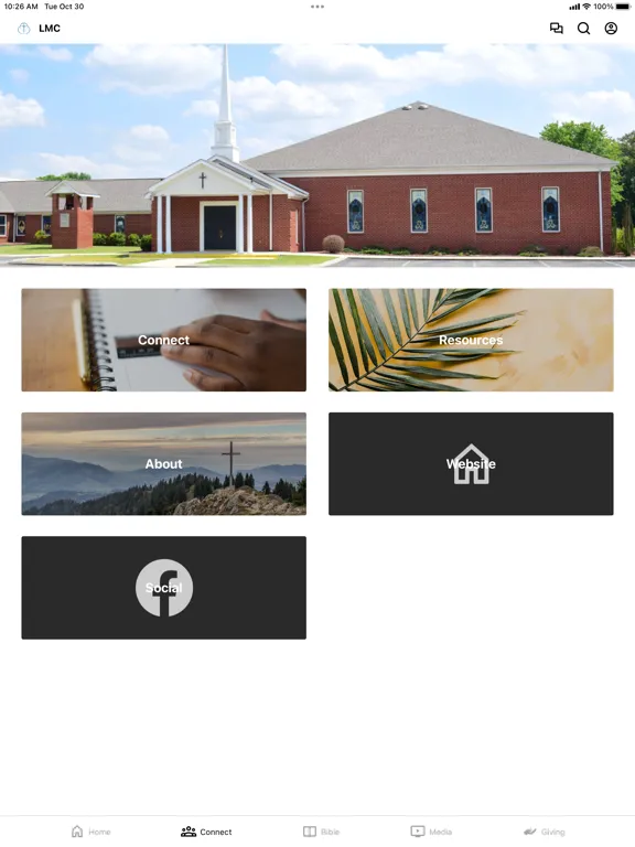 Lexington Methodist Church iPad 應用截圖