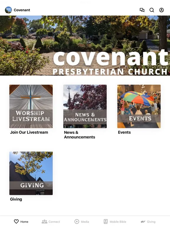 Covenant Presbyterian USA iPad  स्क्रीनशॉट