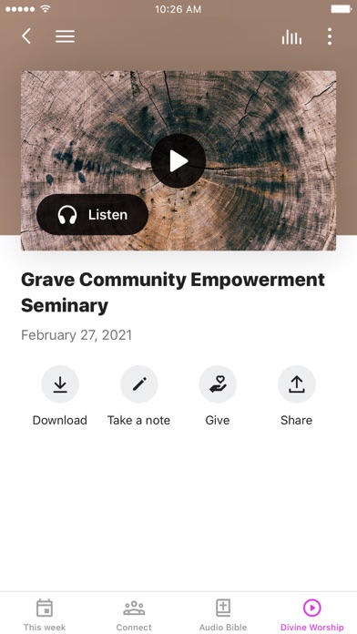 Grace International Ministry Screenshots