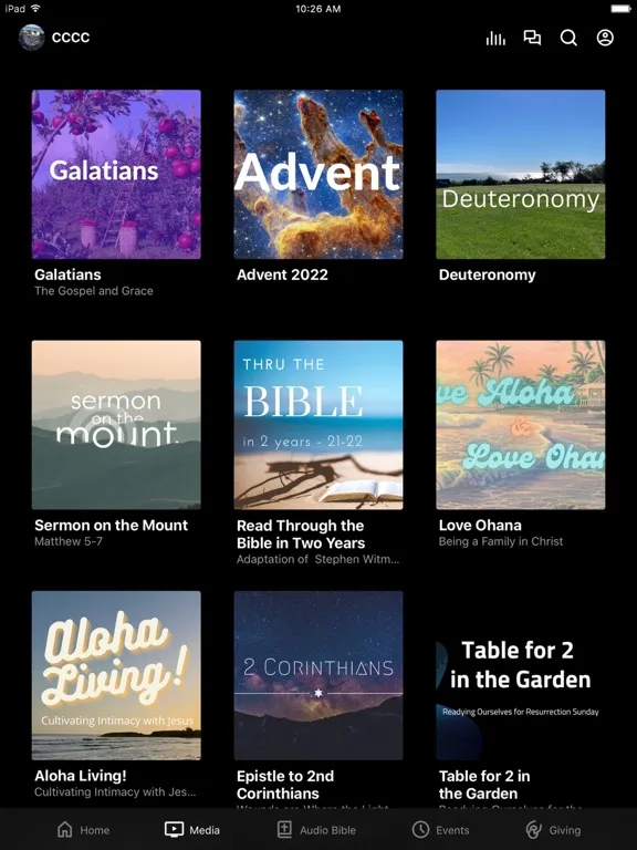Captures d'écran de Calvary Chapel Cape Cod iPad 