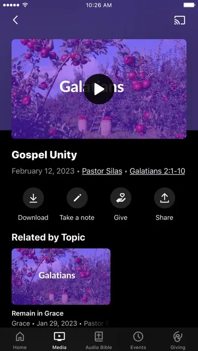Captures d'écran de Calvary Chapel Cape Cod