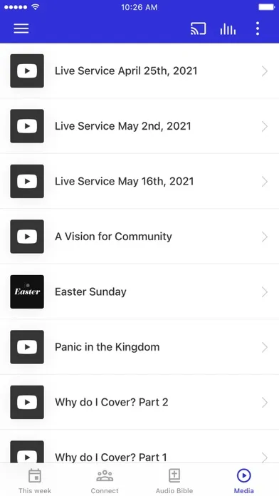 Capturas de tela do Cornerstone Mennonite Church