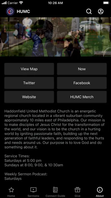 Haddonfield UMC Screenshots