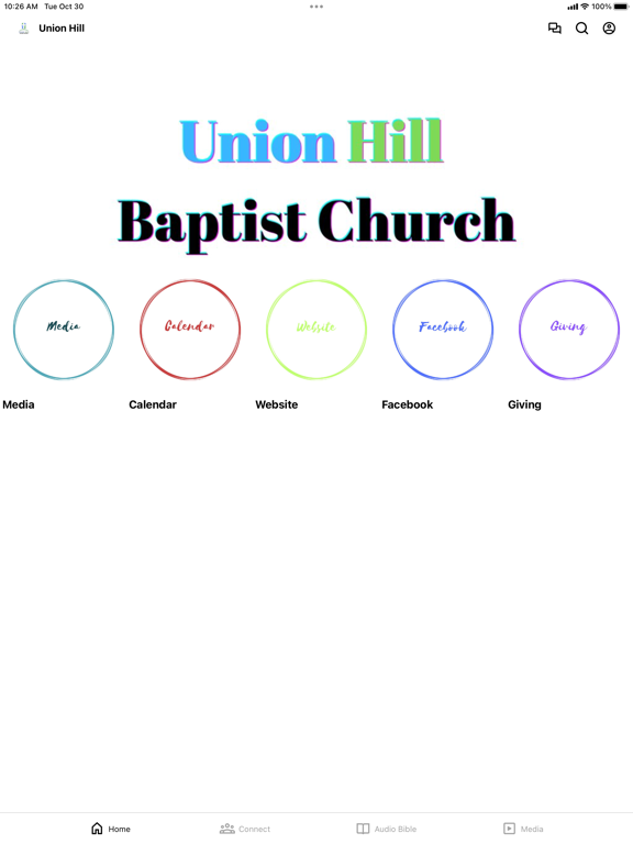 ภาพหน้าจอของ Union Hill BC iPad 