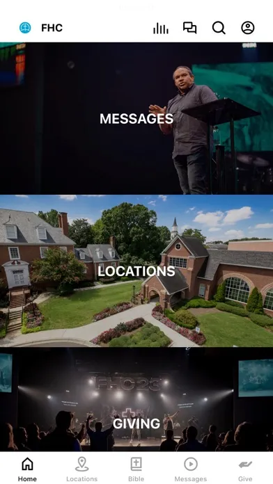 ภาพหน้าจอของ FHC - Forest Hill Church
