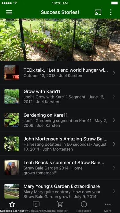 Capturas de pantalla de Straw Bale Gardens