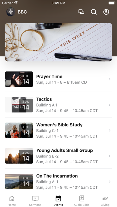 Brenham Bible Church Screenshots