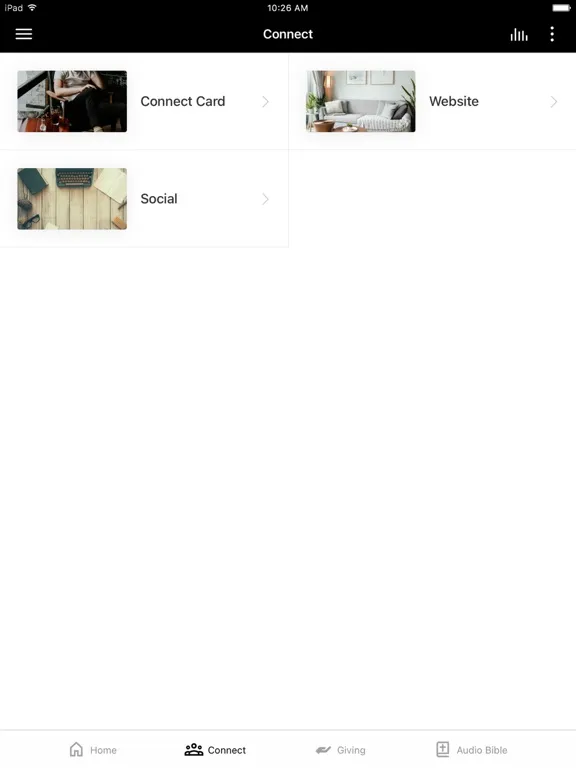 Capturas de pantalla de The Current Outreach Church iPad 