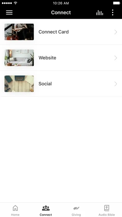 Capturas de pantalla de The Current Outreach Church