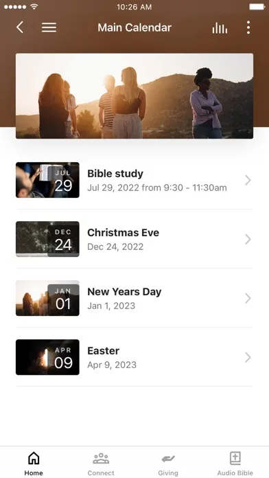 Capturas de pantalla de The Current Outreach Church