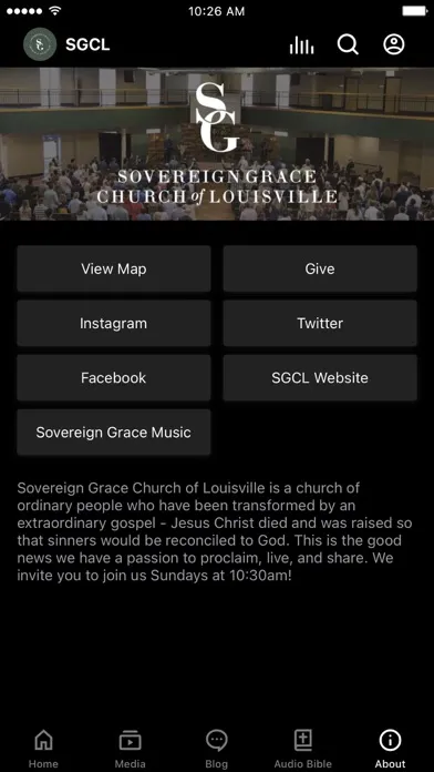Sovereign Grace Louisville Screenshots