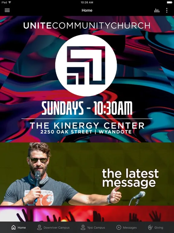 Unite Community Church iPad 應用截圖
