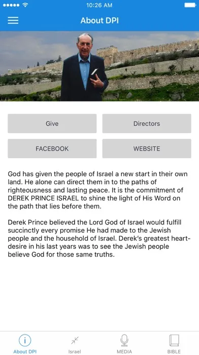 Derek Prince Israel Screenshots
