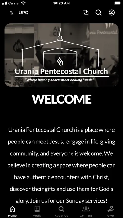 ภาพหน้าจอของ Urania Pentecostal Church