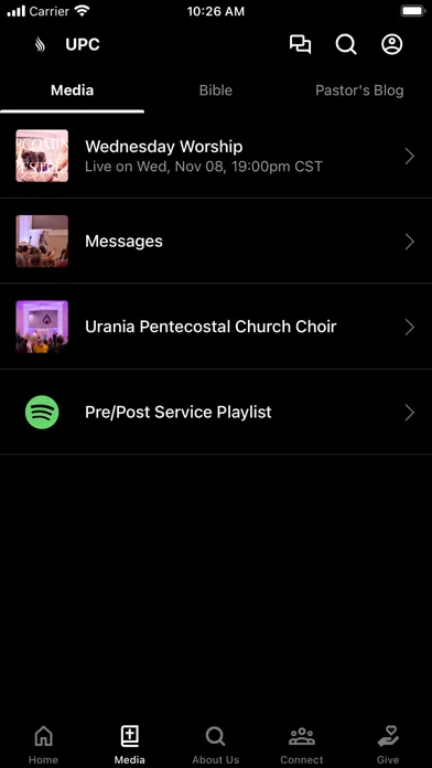 ภาพหน้าจอของ Urania Pentecostal Church