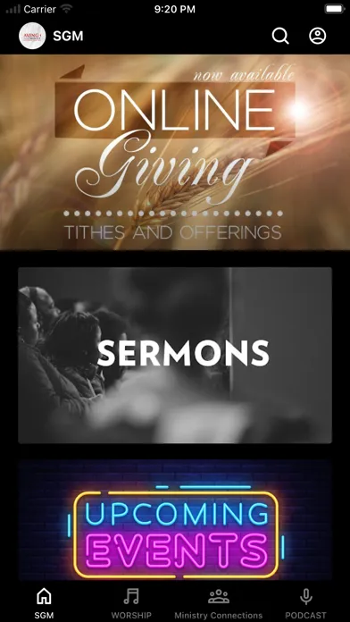 Saving Grace Ministries App Ekran Görüntüleri