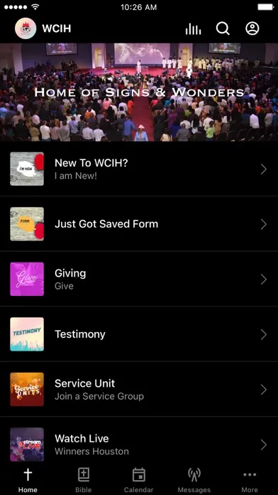 Winners Chapel Int'l Houston應用截圖