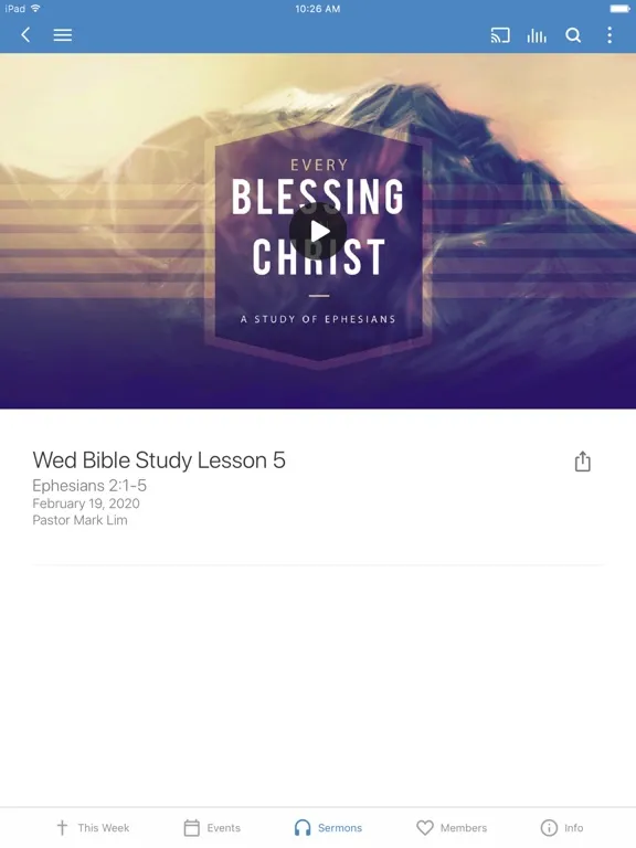 تصاویر Berean Community Church iPad 