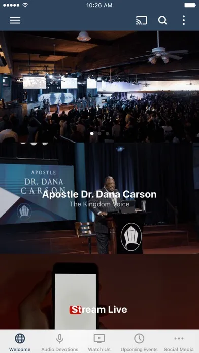 Ảnh chụp màn hình của Dana Carson Kingdom Ministries
