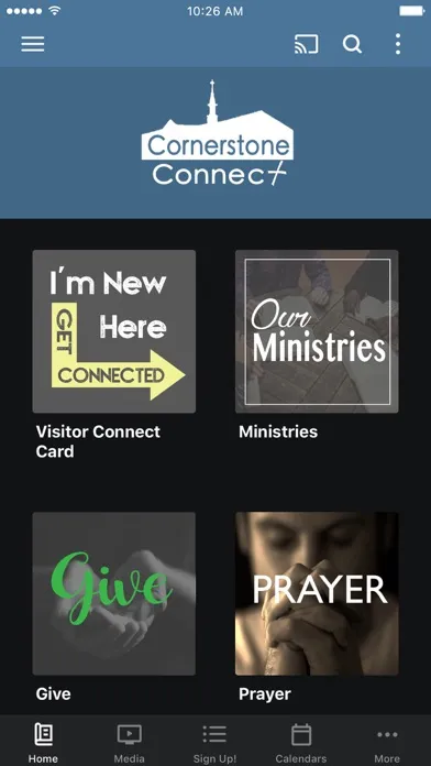 Cornerstone Connect Screenshots