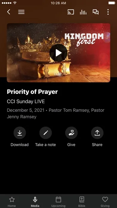 Community Church International スクリーンショット