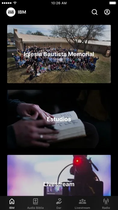 Zrzuty ekranu Iglesia Bautista Memorial