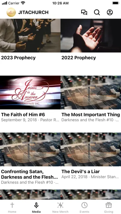 Screenshot di Jesus is the Answer Church